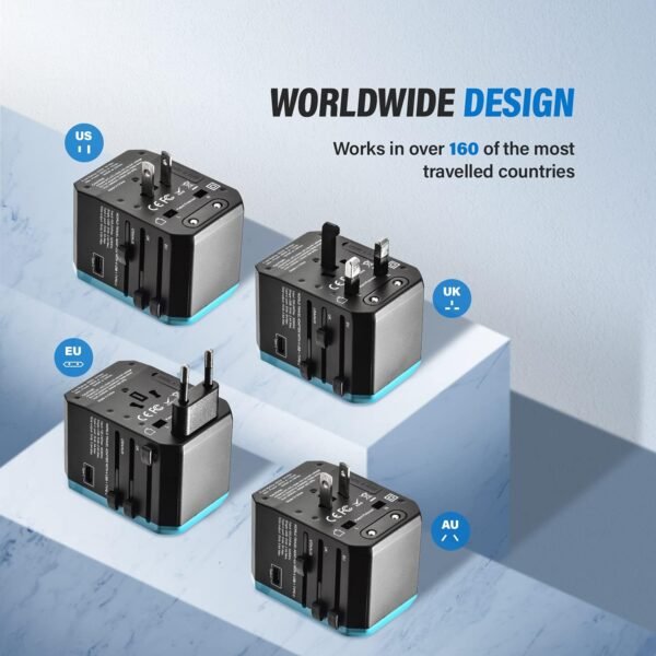 Unidapt Universal Travel Adapter - Image 3