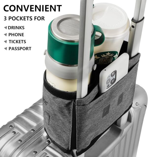 Riemot Luggage Travel Cup Holder - Image 5