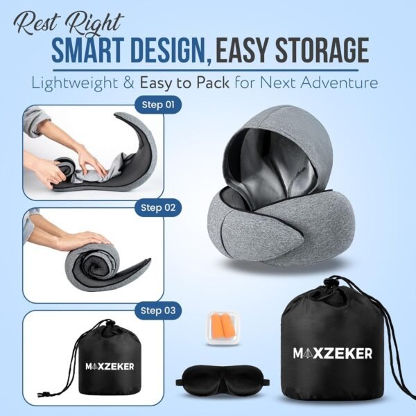 Airplane Pillow For Long Flight - Image 4