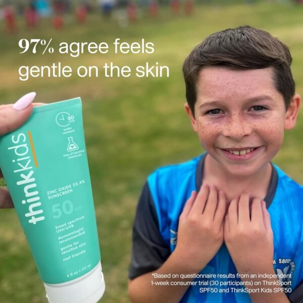 Thinksport Kids SPF 50+ Mineral Sunscreen - Image 3