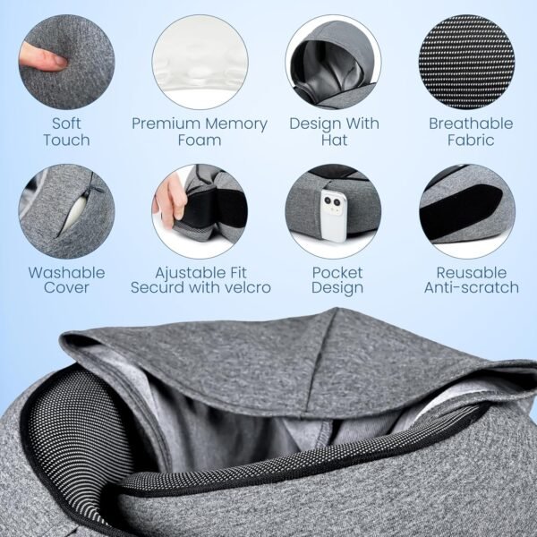 Airplane Pillow For Long Flight - Image 3
