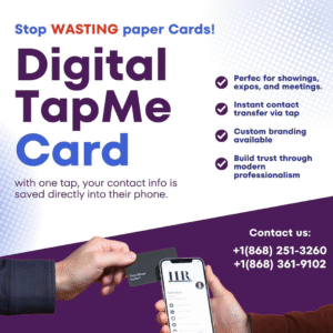 Digital Tap Me Card