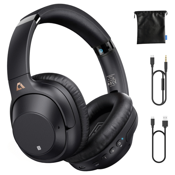 Bluetooth 5.2 Hybrid Active Noise Cancelling Headphones